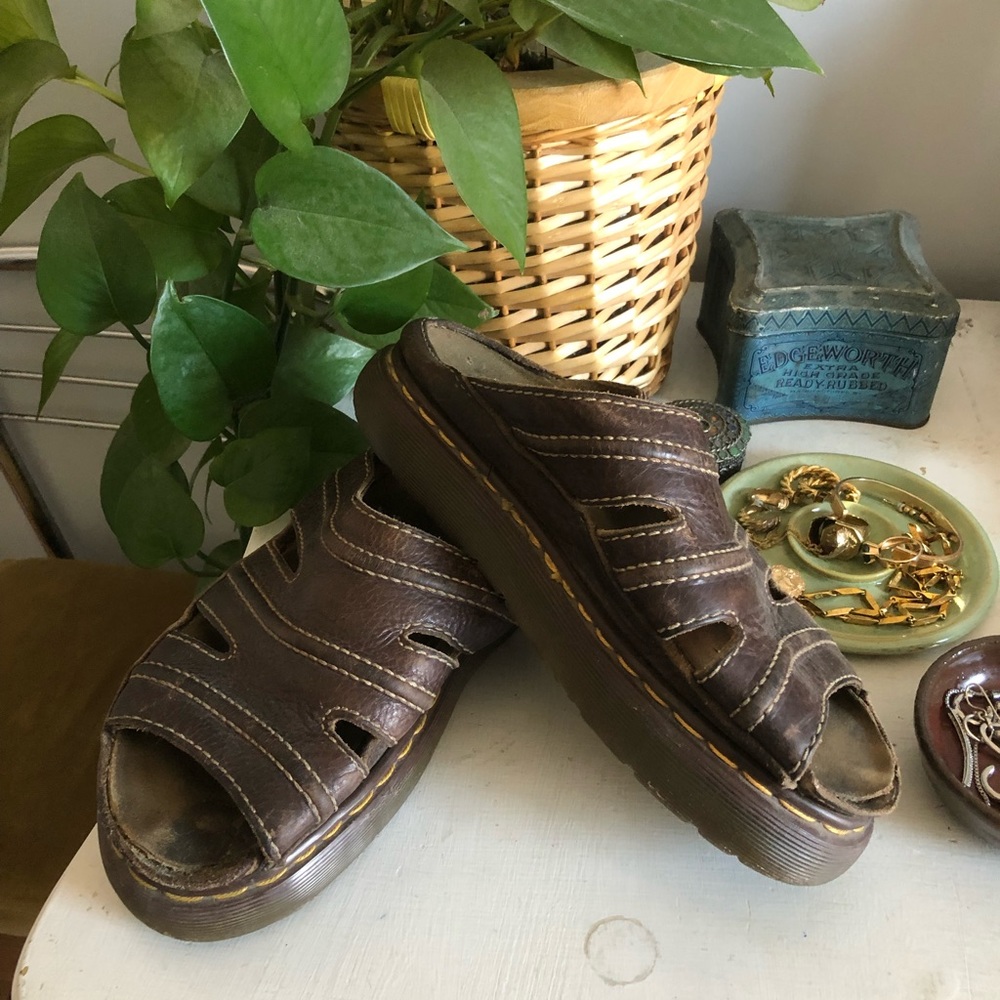 Vintage Dr. Martens platform sandals